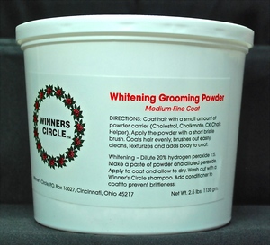 Winners Circle Medium-Fine Grooming &amp; Whitening Powder&lt;br&gt; &amp;#91;1 lb or 2.5 lbs]